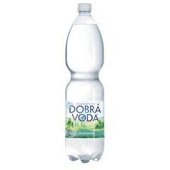 Dobrá voda bez příchutě jemně perlivá 1,5 l