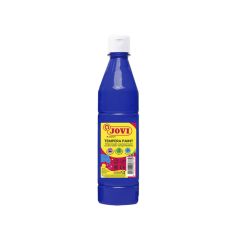 Tekuté temperové barvy JOVI PREMIUM v lahvi - 500 ml / tm.modrá