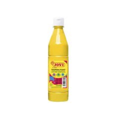 Tekuté temperové barvy JOVI PREMIUM v lahvi - 500 ml / žlutá