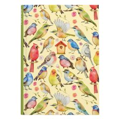 Kniha záznamní A5 - linka / 100 l / ptáčci