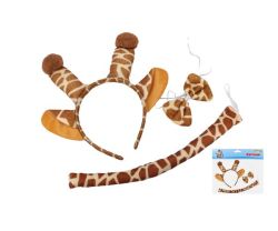 Maska set 3 ks - žirafa