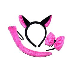 Maska set 3 ks - kočka