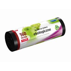 Pytle na odpad Vipor - 90x110cm / 160l / 46my / 10ks / černá