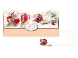 MFP Paper s.r.o.  Vánoční obálka na peníze - béžovo-bílá