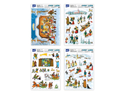 MFP Paper s.r.o.  Okenní fólie Josef Lada - mix / 30 x 42 cm