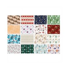 Vánoční balicí papír - mix motivů 70 x 100 cm / 2 ks