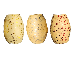 Luma  Stuha vázací KRAFT - mix hvězdy / 10 m