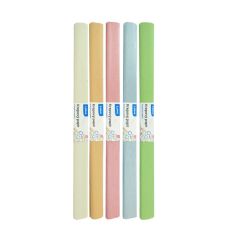 Krepový papír - sada 10 ks / perleťový mix