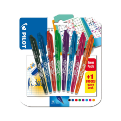 PILOT  Roller Pilot FriXion Ball - sada 8 barev + sudoku