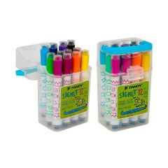 Fandy 199010 popisovače Signet 12 ks s razítkem