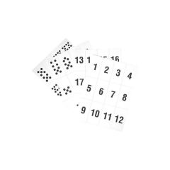 Písmena a číslice - sada číslic