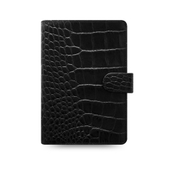 Filofax  Filofax Classic Croc - osobní / černá