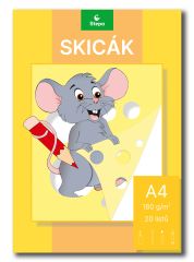 Skicák A4 / 20 listů