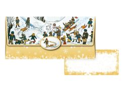 MFP Paper s.r.o.  Vánoční obálka na peníze Josef Lada - zlatá