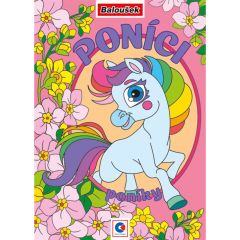 Omalovánka A5 - Poníci