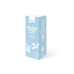 Dekorační sníh na okno + 10 vánočních šablon