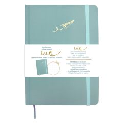 Blok Luxi A5 - tečkovaný / 96 listů / ledově modrá vlaštovka