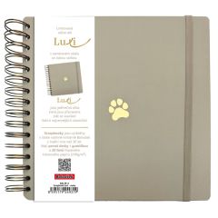 Baloušek Tisk  Fotoalbum Luxi - 24 x 21 cm / moka tlapka