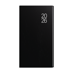 Diář BALACRON - týdenní kapesní / černá