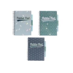 Blok kroužkový Pukka Pad Glee - A5 / linka / mix barev