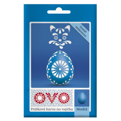 OVO  Prášková barva na vajíčka OVO® - modrá