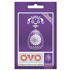 OVO  Prášková barva na vajíčka OVO® - fialová