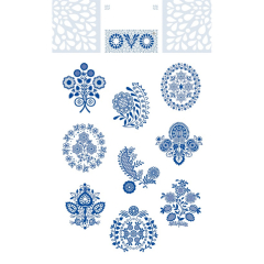 OVO  Obtisky OVO® - modrotisk