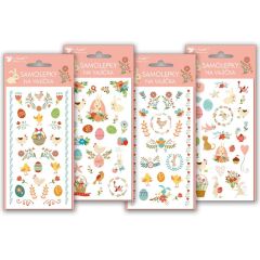 Samolepky na vajíčka gelové - mix motivů