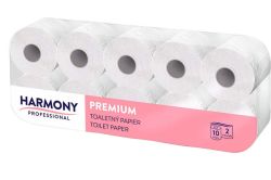 Harmony Professional  Harmony Professional Premium toaletní papír 100% celulóza 2-vrstvý 10ks