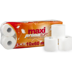PrimaSOFT  Toaletní papír PrimaSOFT MAXI - 2-vrstvý / 8 rolí