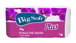 Big Soft  Big Soft Plus toaletní papír 2-vrstvý 8ks