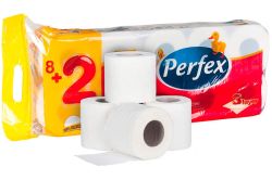 Perfex Deluxe toaletní papír 3-vrstvý 10ks
