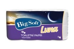 Big Soft Luna toaletní papír 3-vrstvý 8ks