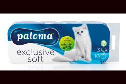 Papír toaletní Paloma Exclusive 3-vrstvý / 10 ks