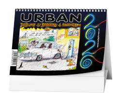 Kalendář stolní Urban - Dobijeme si bateru s Pivrncem / SN20