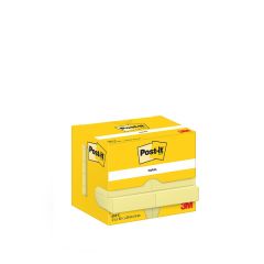 Lepící bločky Post-it žlutá / 12x 100l / 38 x 51