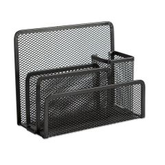 Drátěný stojan na dopisy a psací potřeby