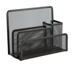 Drátěný stojan na dopisy a psací potřeby