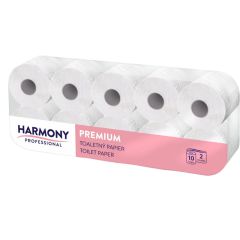 Papír toaletní Harmony Professional Premium 2-vrstvý / 10 ks