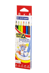 Pastelky Centropen 9522 JUMBO ERGO - 6 barev