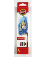Pastelky Koh-i-noor Aquarel školní / 6ks