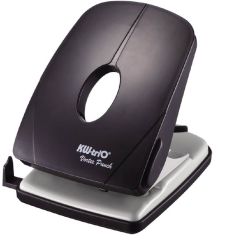 Kancelářský děrovač KW Trio Vortex 40 / černá - 40 listů