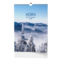 Kalendář nástěnný - Hory Čech a Moravy / BNG5