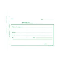 Optys  Optys 1080 stvrzenka NCR 100 listů A6