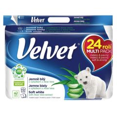 Papír toaletní Velvet 3-vrstvý / 24 ks