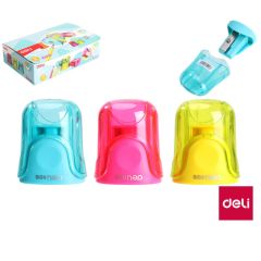 Ořezávátko DELI se zásobníkem U-TOUCH / barevný mix
