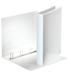 Pořadač Esselte A4 kroužkový prezentační 4 - kroužek 4,4 cm / bílá