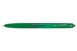 Kuličkové pero Pilot Super Grip-G transparentní - zelená