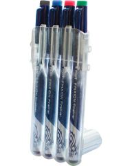 Liner Pilot FriXion Fineliner - sada 4 ks / základní barvy