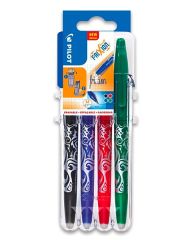 PILOT  FriXion Set2Go - Clicker 0,7 mm / 4 ks